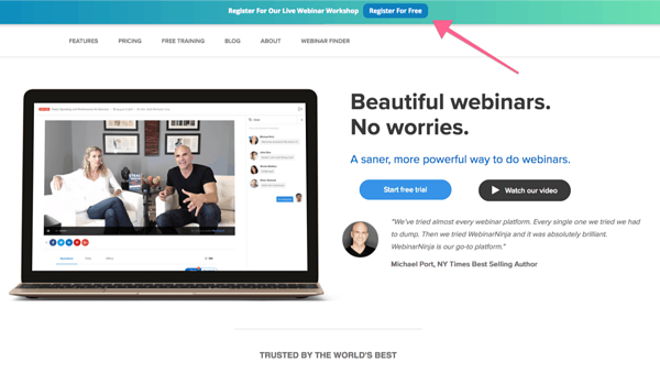 注册网络研讨会