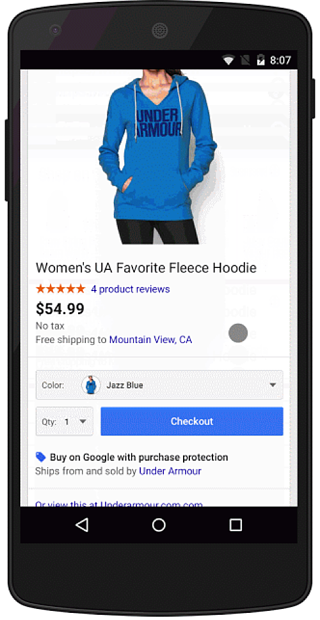 Google Buy Button to Purchase