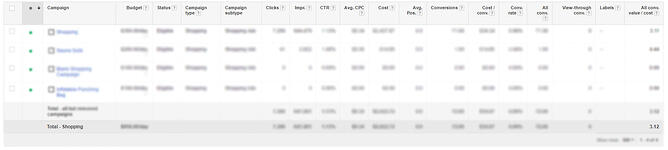 Google Shopping ROI Snapshot After