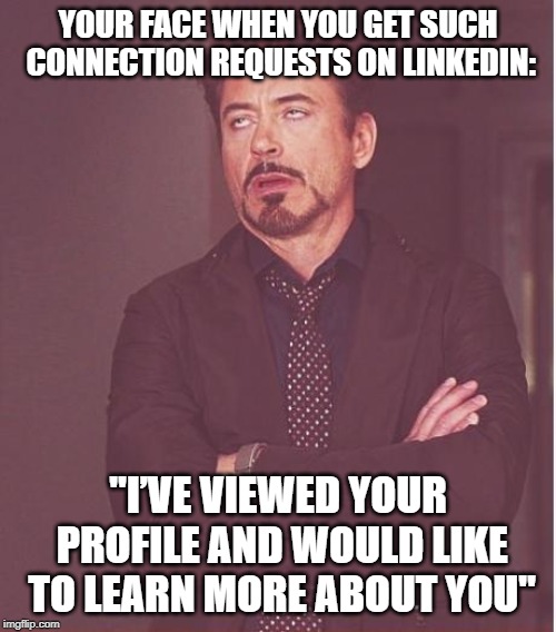 запросы на подключение к LinkedIn