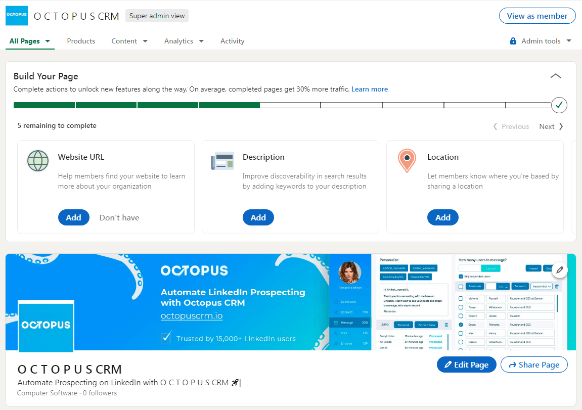 Octopus-entreprise-page