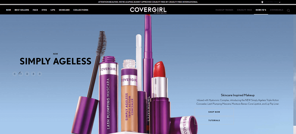 site de covergirl