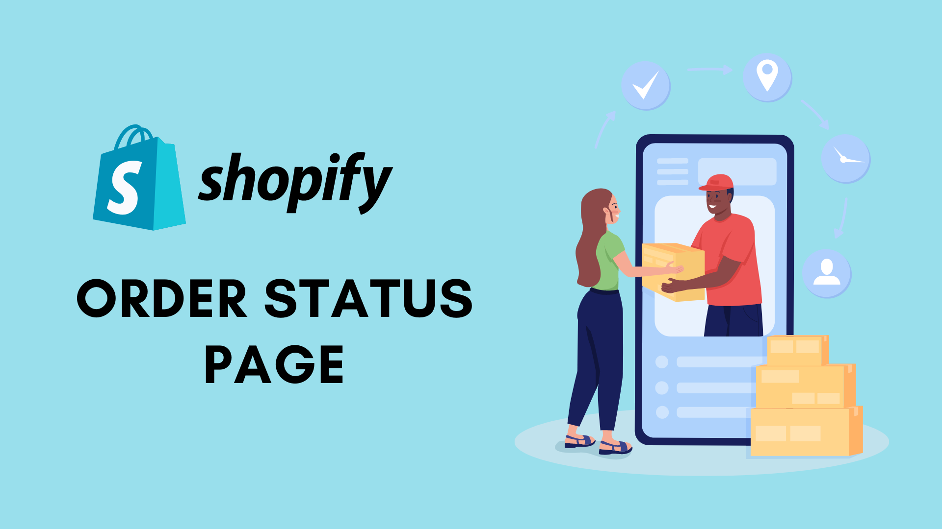 Shopify 注文状況ページ