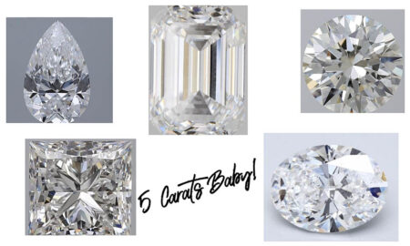 Guide d'achat des bagues en diamant 5 carats