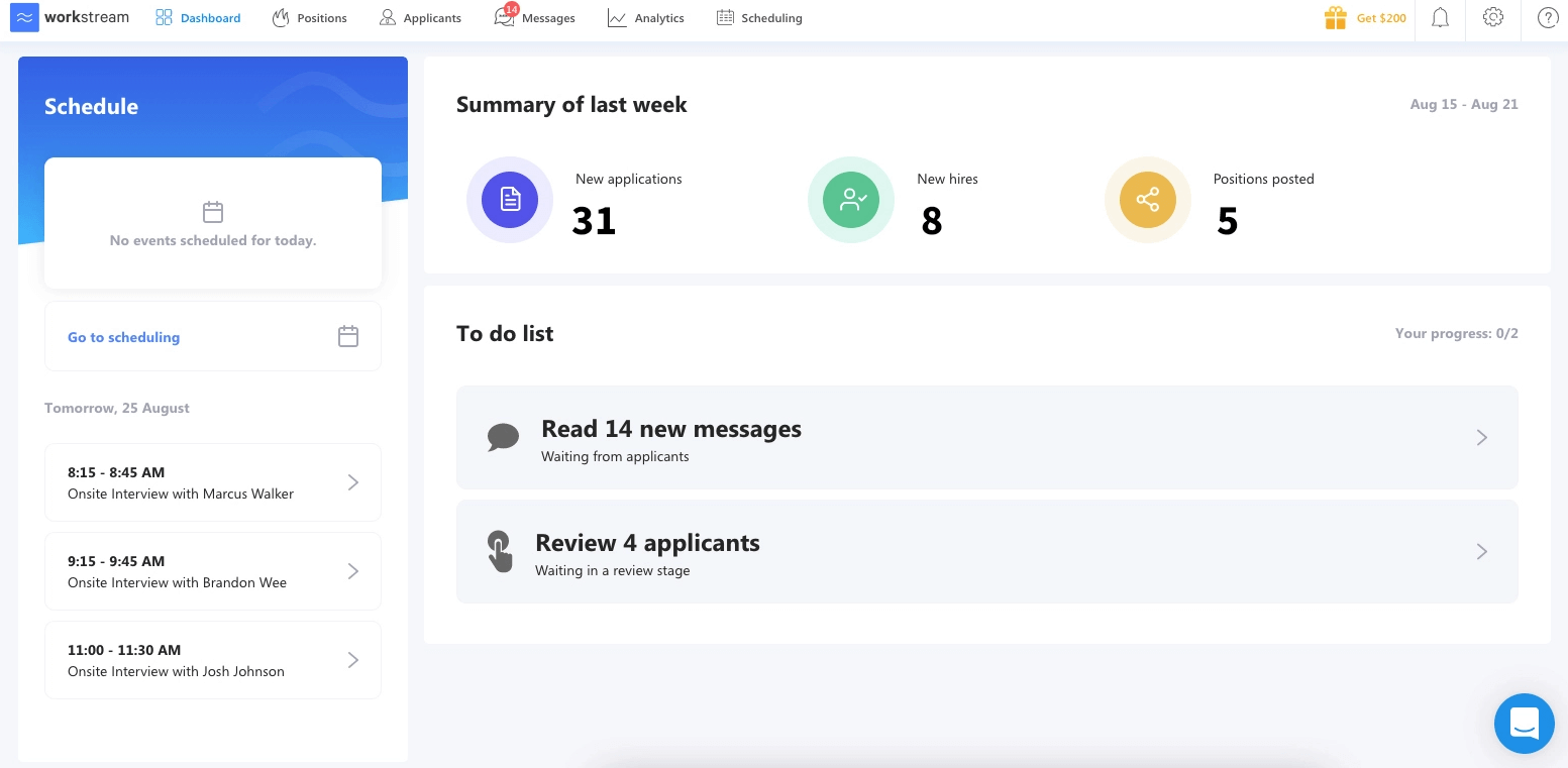 рабочий поток-интерфейс