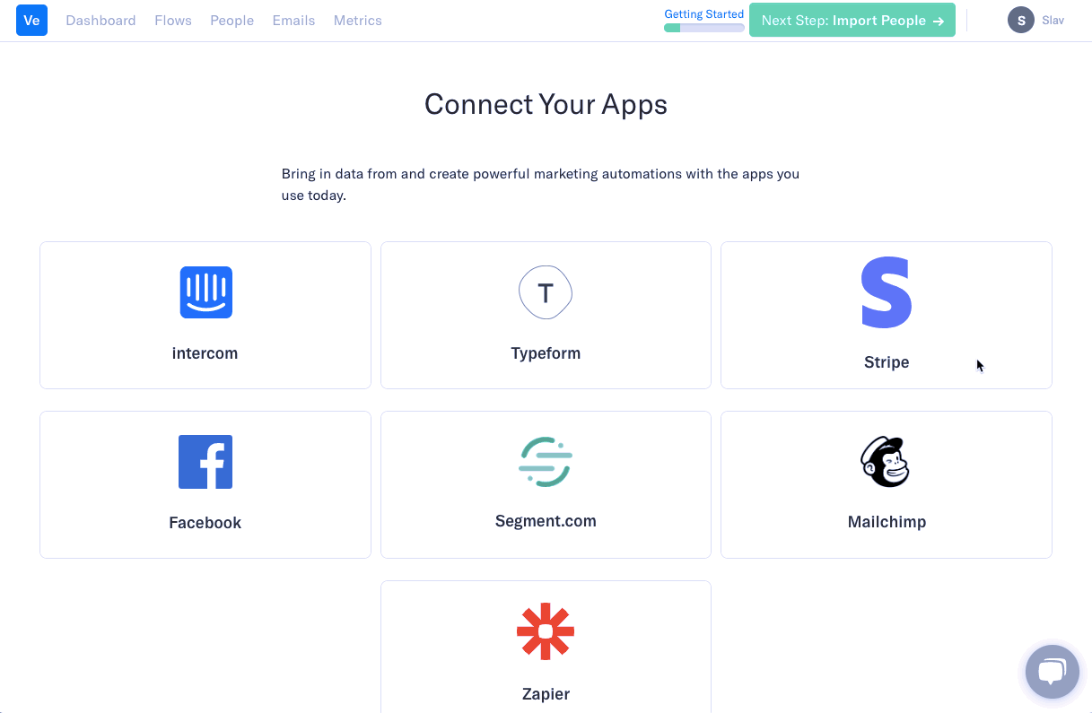 encharge.io-Schnittstelle