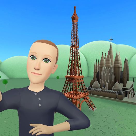 Mark Zuckerberg ใน metaverse