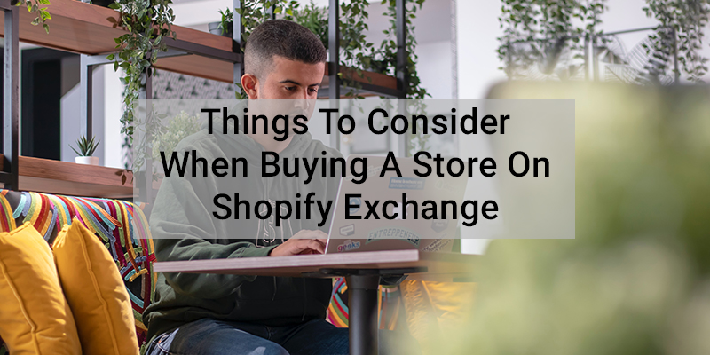 Lucruri de luat în considerare atunci când cumpărați un magazin pe Shopify Exchange