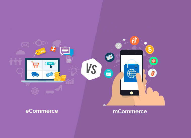 definiție M-commerce vs eCommerce