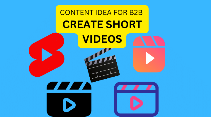 IDEE CONTENUTI PER B2B - CREA BREVE VIDEO