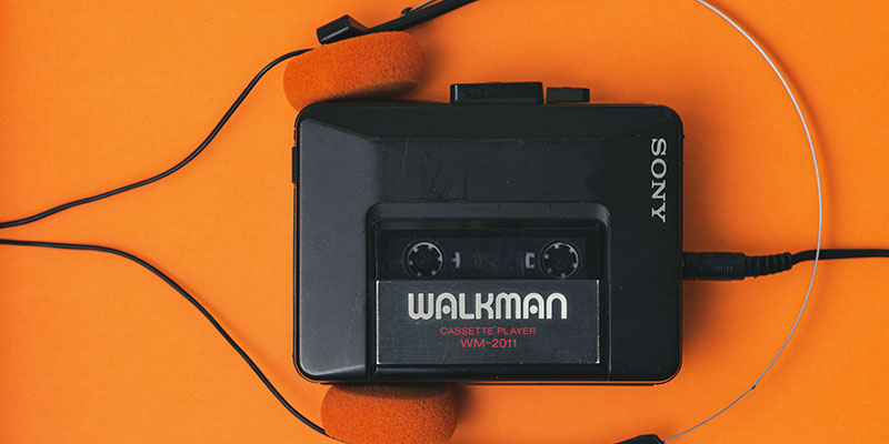 Leitor de cassetes Sony Walkman WM-2011