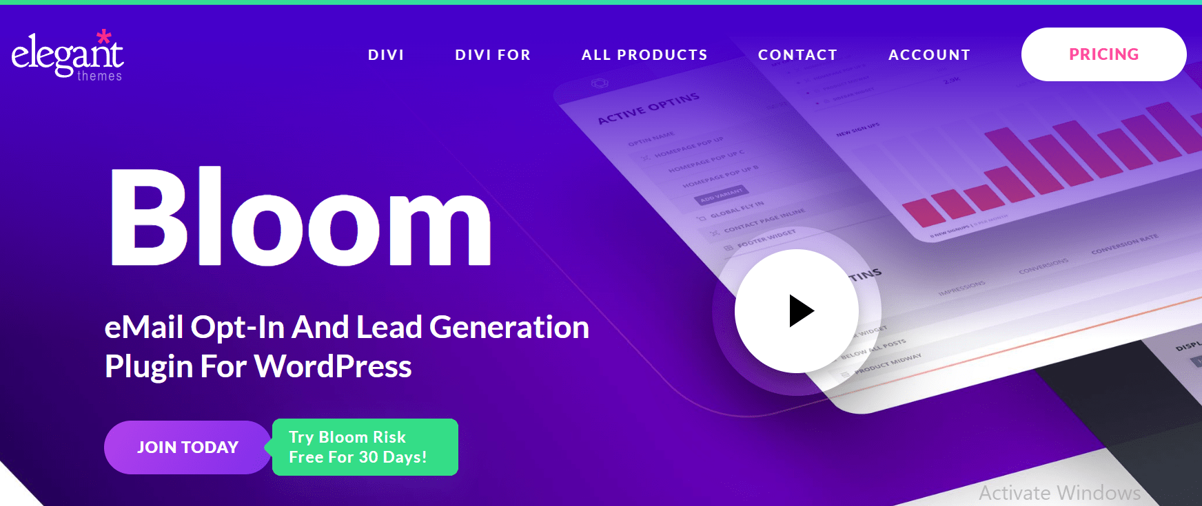 Bloom Woocommerce 彈出插件