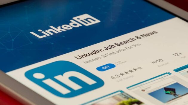 Linkedin-Mídia-Social-Anúncio-Marketing-Marca