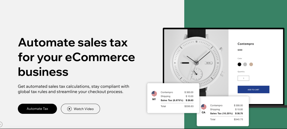 e-commerce wix