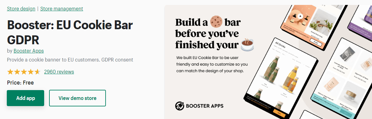 Booster-Cookies-App