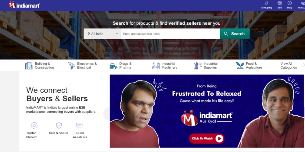 indiamart-B2B-perusahaan