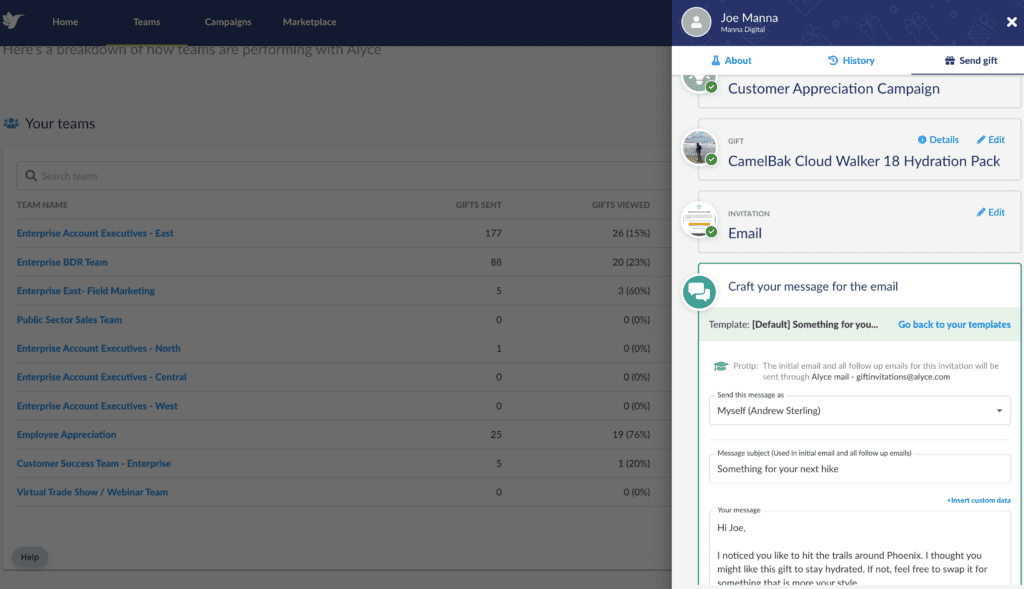 Selesaikan masalah retensi pelanggan B2B lebih awal dengan pemberian hadiah.