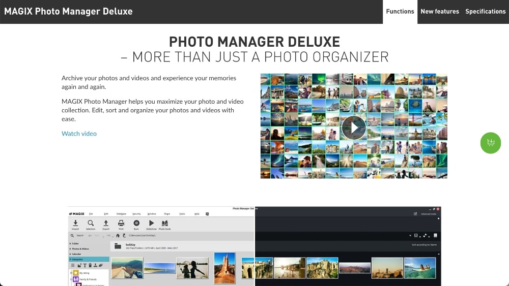 Outil de gestion de photos Magix