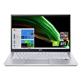 Ordinateur portable créateur Acer Swift X SFX14-41G-R1S6 | 14' Full HD 100 % sRVB | AMD Ryzen 7 5800U | GPU pour ordinateur portable NVIDIA RTX 3050Ti | 16 Go LPDDR4X | SSD 512 Go | Wi-Fi 6 | KB rétro-éclairé | Amazon Alexa | Windows 10 Famille