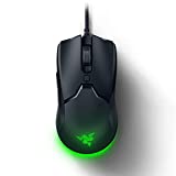 Razer Viper Mini Souris de jeu ultralégère : Commutateurs de jeu les plus rapides - Capteur optique 8500 DPI - Éclairage Chroma RGB Underglow - 6 boutons programmables - Cordon sans glisser - Noir classique