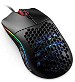 Souris de jeu Glorious - Modèle O 67 g Souris en nid d'abeille super légère, souris noire mate - Souris de jeu USB