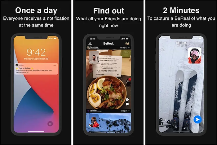 BeReal 應用截圖