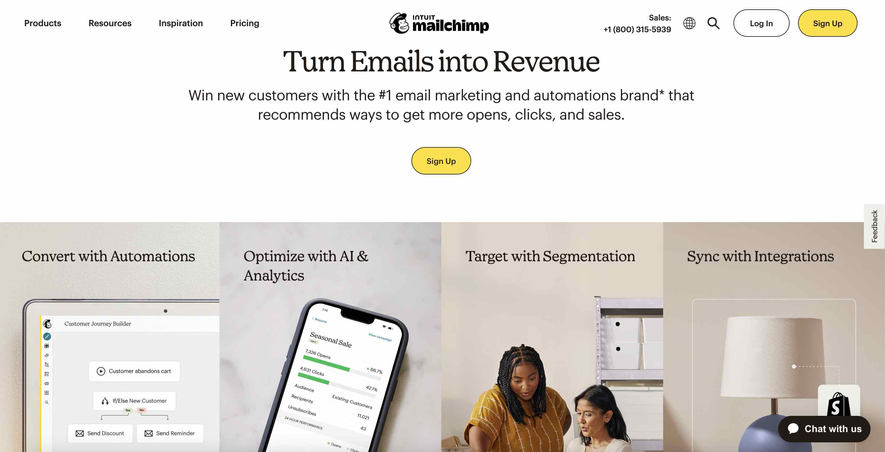 software di marketing digitale per agenzie MailChimp | Agenzia Vista