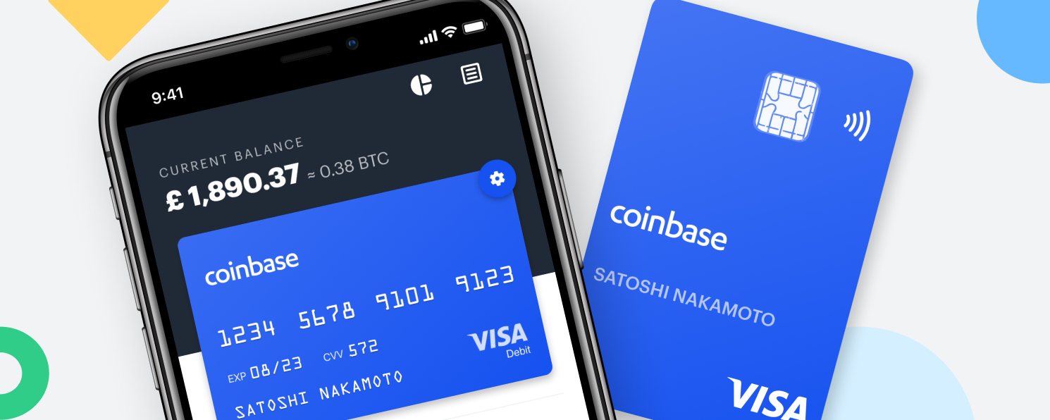 Carte Visa Coinbase