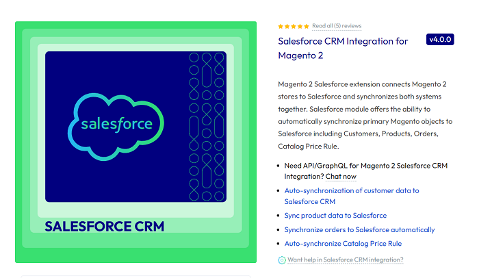 Salesforce-CRM-통합-Magento-Mageplaza