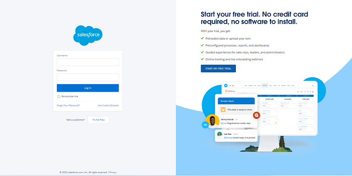 Salesforce-login