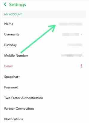Vous voulez changer le nom d'affichage de votre compte Snapchat pour changer le nom d'utilisateur de Snapchat.