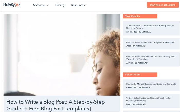 Blog Hubspot