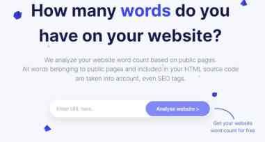Überprüfen Sie die Wortanzahl auf verschiedenen Websites, um die Wortanzahl in Google Docs zu überprüfen
