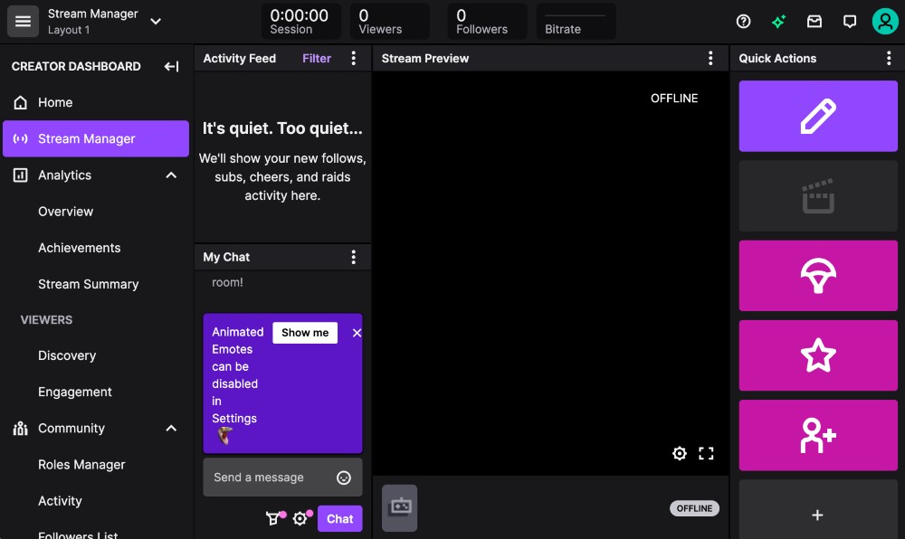 在 Twitch 上直播