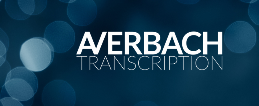 AVERBACH-TRANSCRIPTION