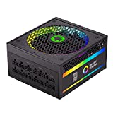 GAMEMAX 1300W電源、フルモジュラー、80+プラチナ認定、PCIe 5.0、ARGB Aura Sync、10年保証、RGB-1300