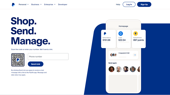 paypal-homepage