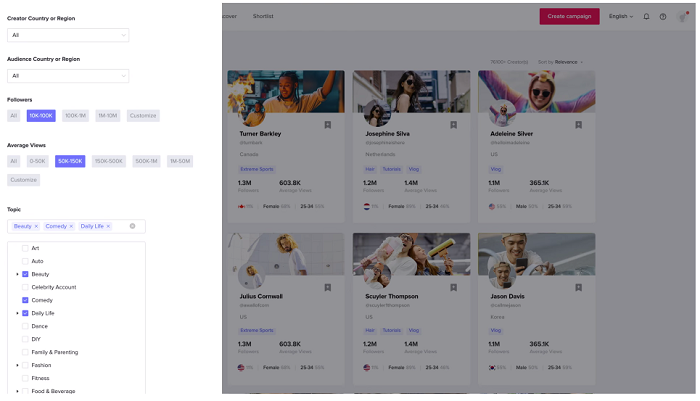 سوق TikTok Creator Marketplace