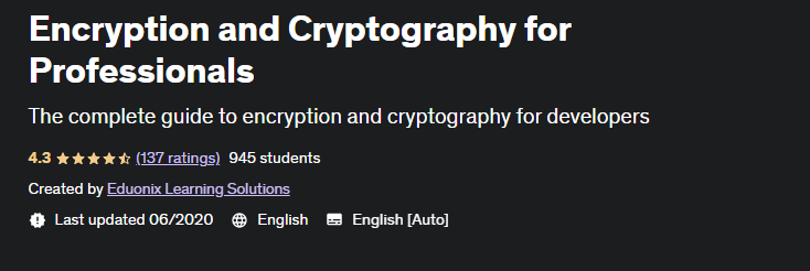 Szyfrowanie i kryptografia dla profesjonalistów