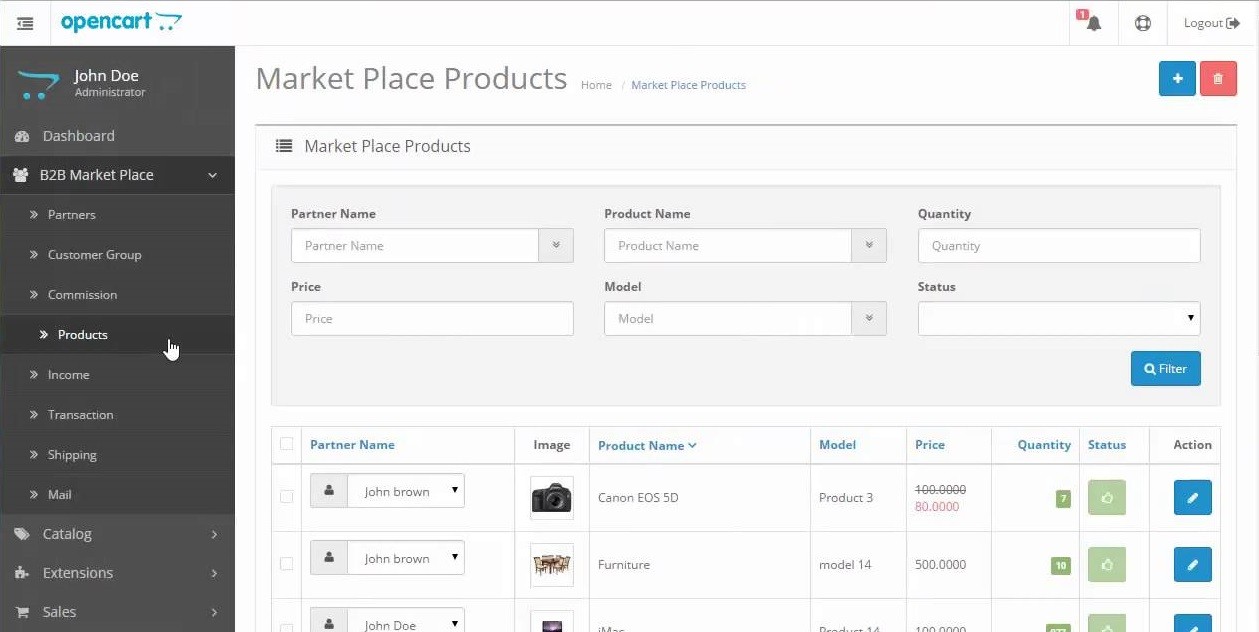 transfiera productos de opencart a magento Dado que Magento 2 permite personalizar las URL, también migramos todas las URL de las páginas de productos de su tienda en línea anterior para mantener su tienda en línea clasificada por los motores de búsqueda.