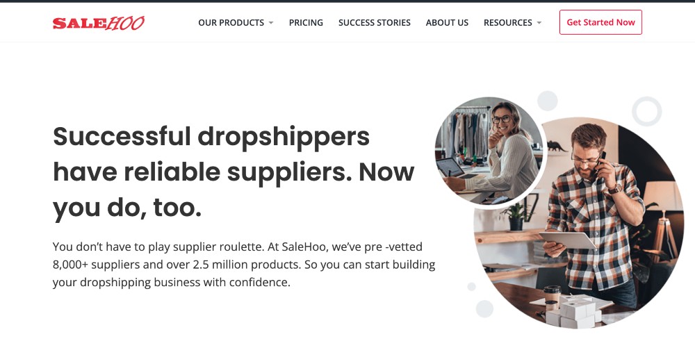 เว็บไซต์ Salehoo dropshipping