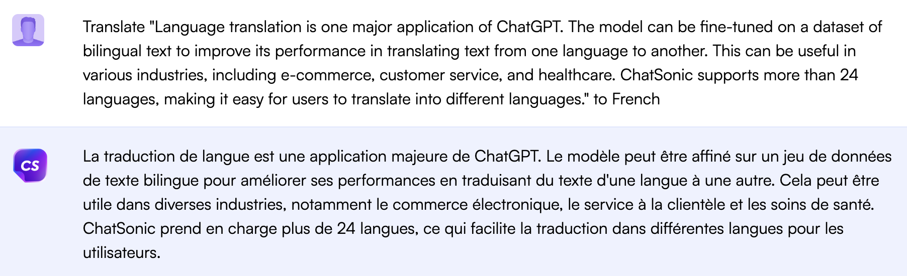 Chatsonic for Translation - Wie man ChatGPT verwendet