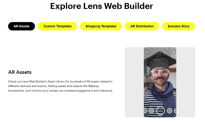Pembuat Web Lensa Snapchat
