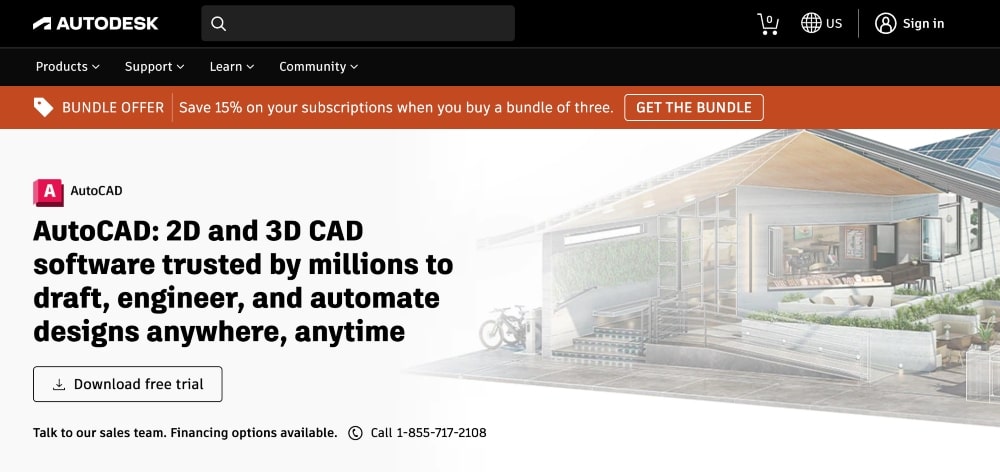 Site AutoDesk AutoCAD