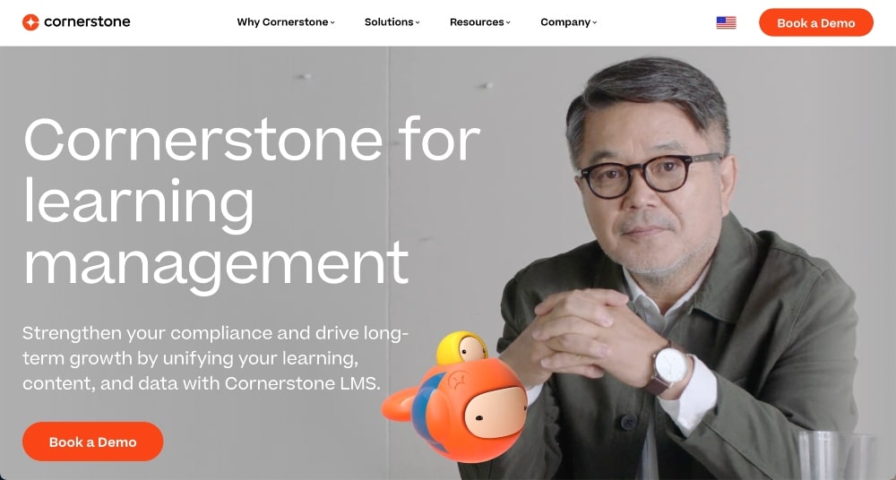 Site-ul web Cornerstone Learning Management