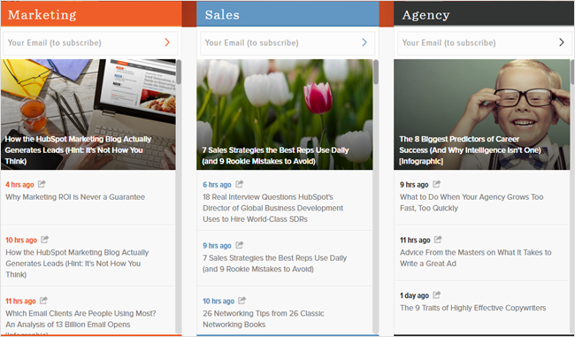 Hubspot articles