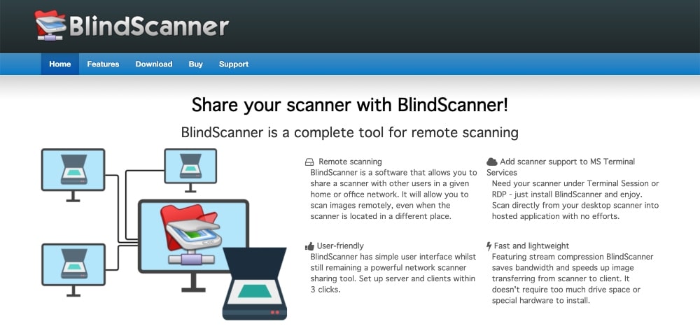 Site do BlindScanner