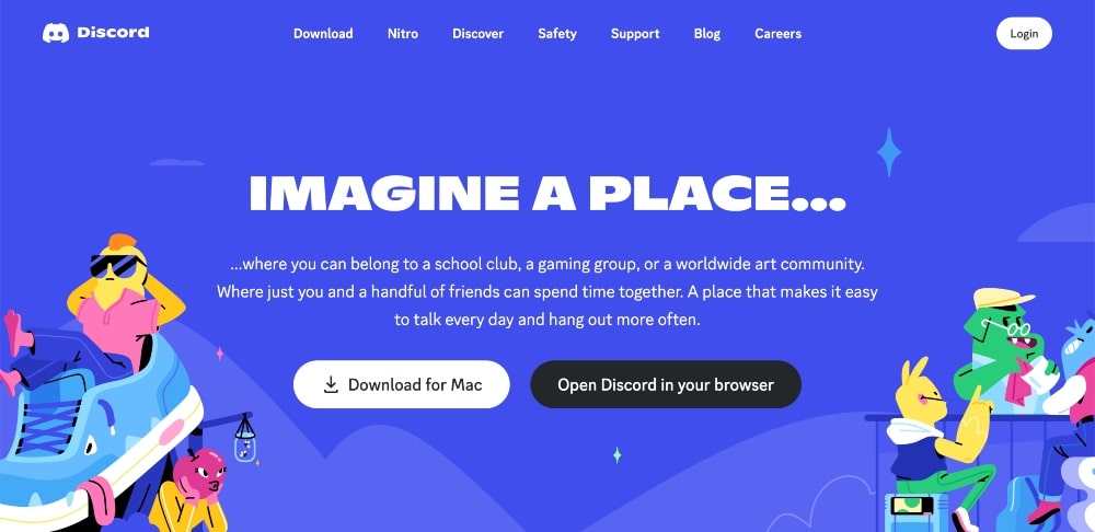 Site do Discord