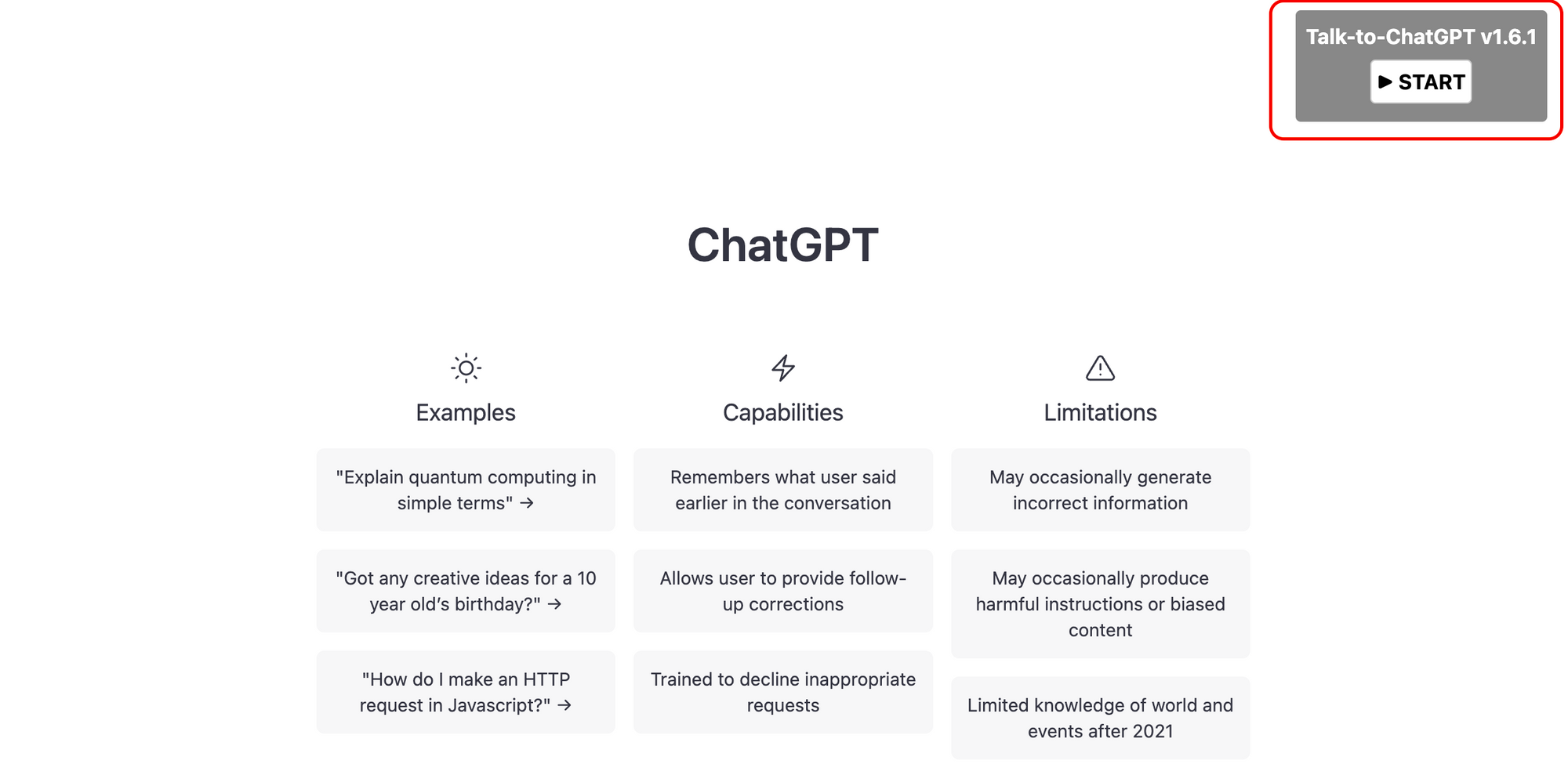 Talk-to-ChatGPT - 最好的 chatgpt chrome 扩展