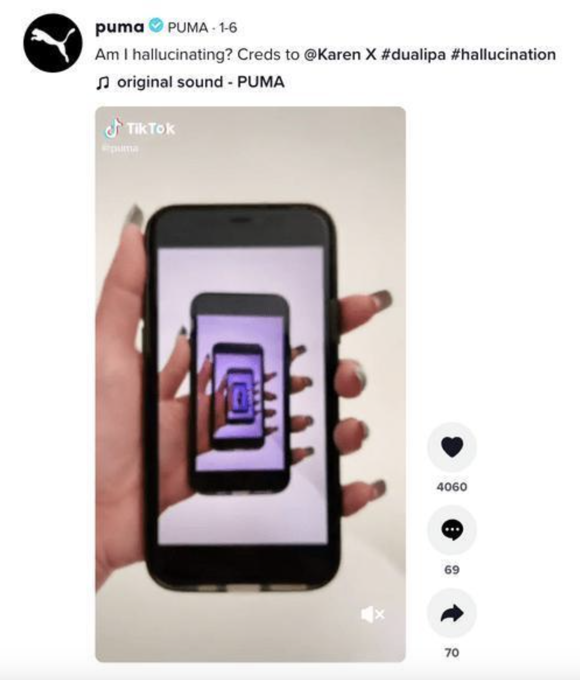 Przykłady reklam TikTok